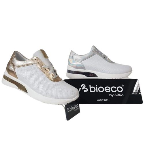 Bioeco Sneaker Fehér-Gold