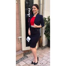 Bolero hosszított fekete