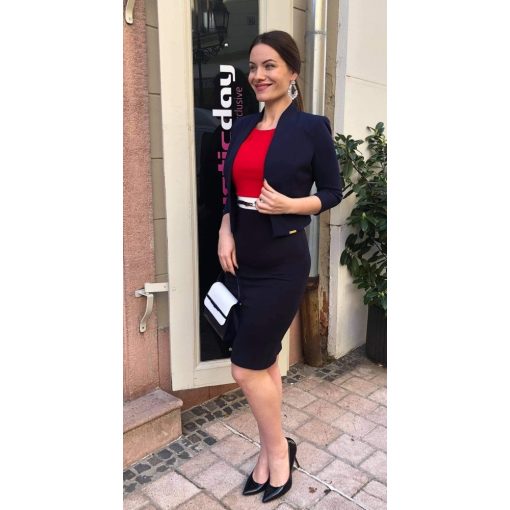 Bolero hosszított fekete