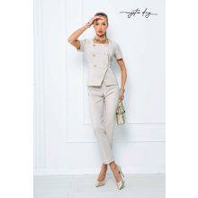 Boogi bézs szett (nadrag+zako)