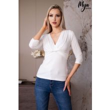 Mya mellén csavart ekrü felső