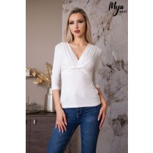 Mya mellén csavart ekrü felső