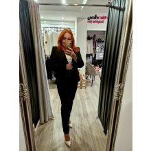 Toscana fekete zako hímzés NÉLKÜLI+nadrag