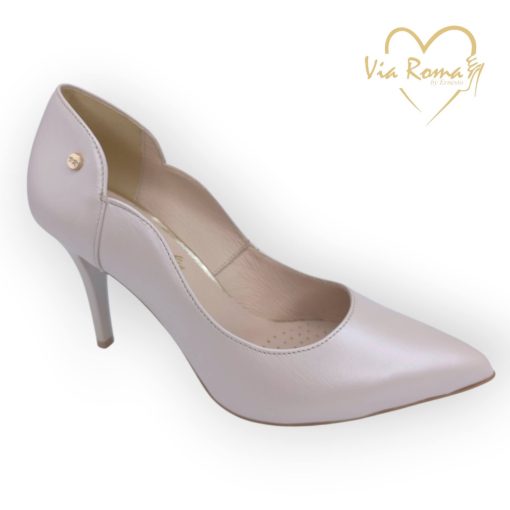 Via Roma bézs cipő