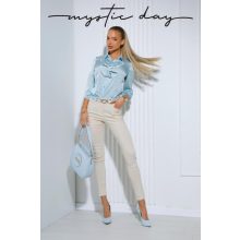 Yvett babakék blúz