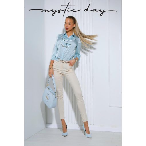 Yvett babakék blúz